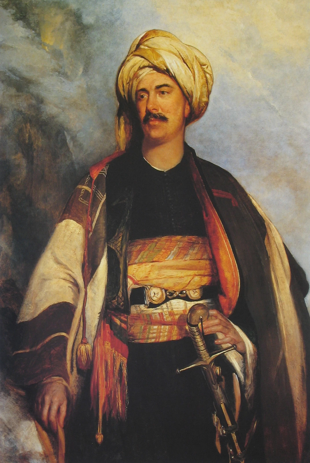 Ritratto di David Roberts vestito con abiti orientali - National Portrait Gallery, Londra